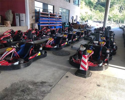 How to operate the go kart most fluently